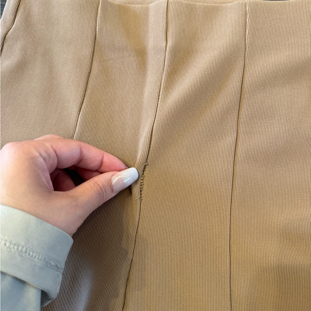 Zara High-Waisted Pants Riding Style Pants - Picture 3 of 5